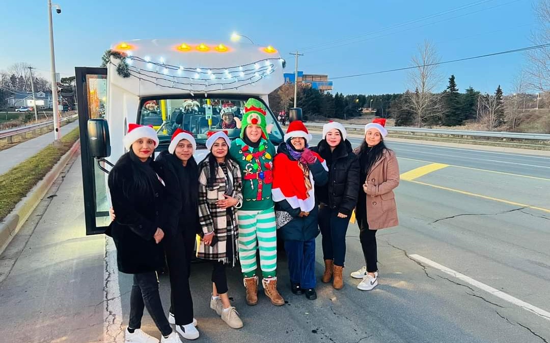 Andrews participates in Charlottetown Christmas Parade