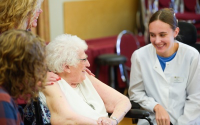 Andrews Senior Care residents vaccinated for flu and COVID